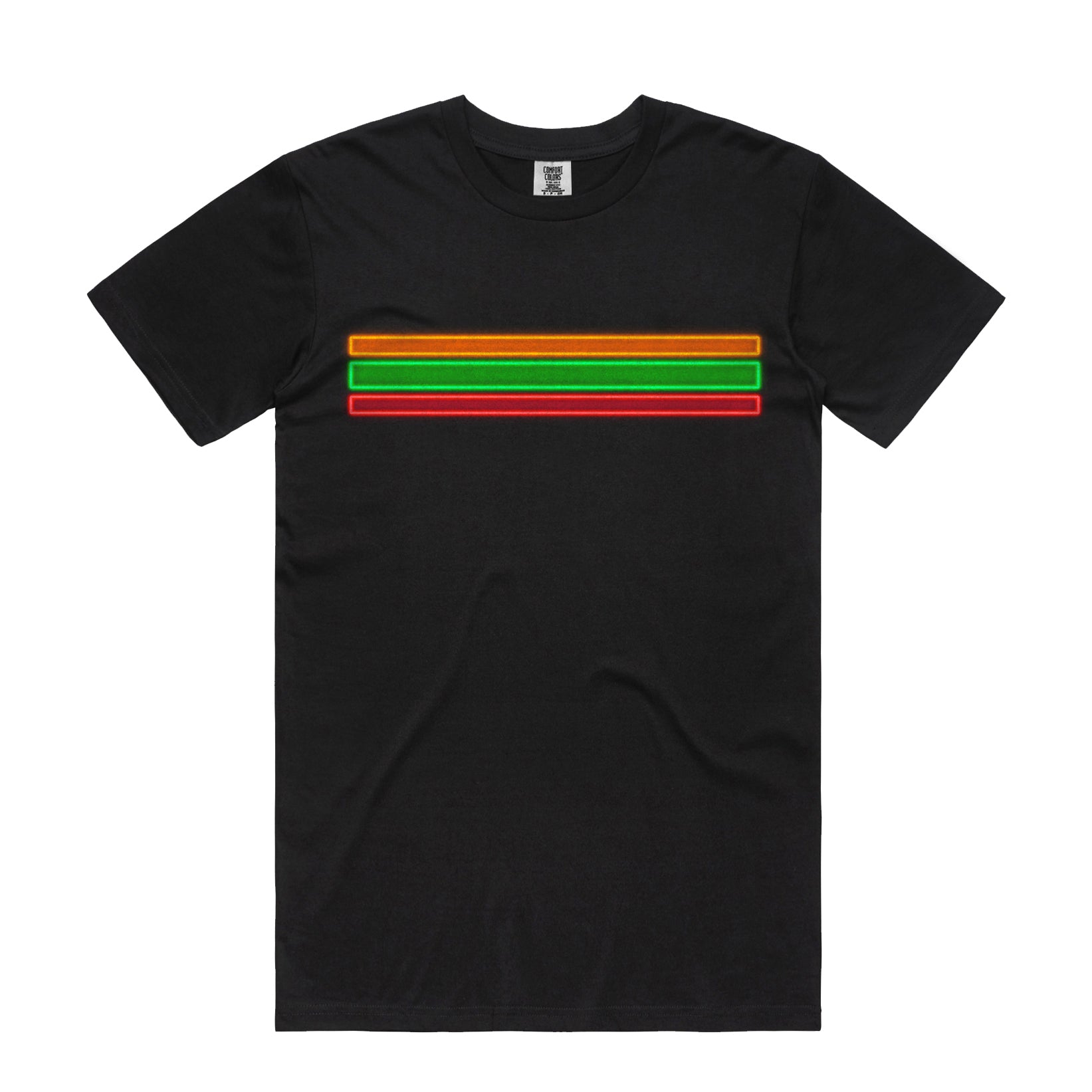 Neon Always Open T-Shirt - Trendy Graphic Tee for Men & Women - Perfect for Casual Wear, Street Style & Night Outfits