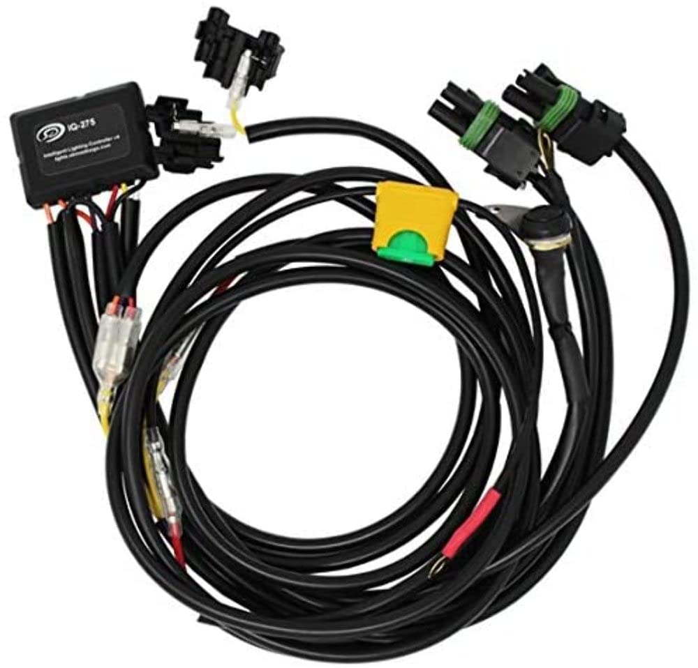 Baja Designs Motorcycle Skene Dimmer Kit for Squadron & S2 Series LED Lights - Compatible with Adventure, Off-Road & Street Bikes
