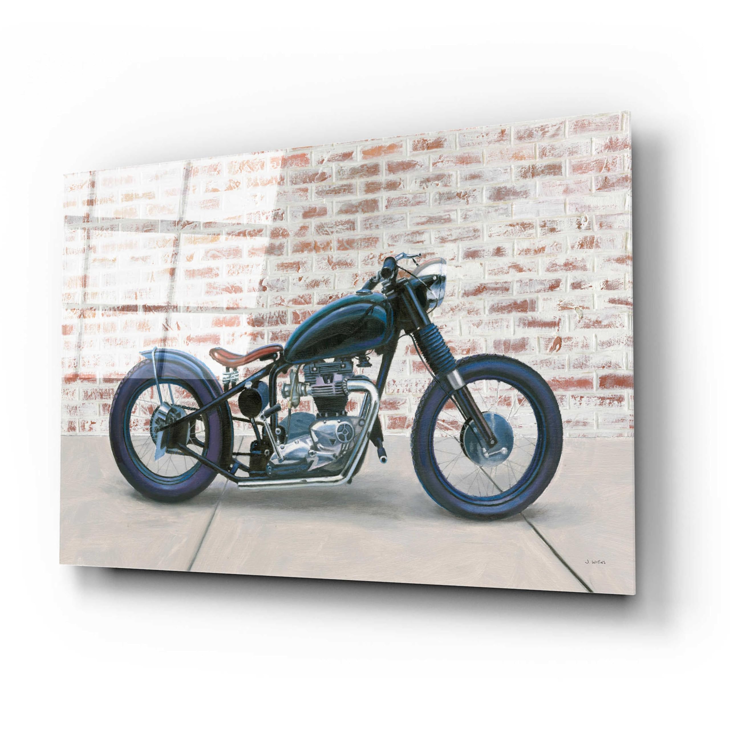 Epic Art 'Let's Roll I' by James Wiens - Premium Acrylic Glass Wall Art Painting 24x16 Inches - Perfect for Living Room, Bedroom, Office & Modern Home Decor