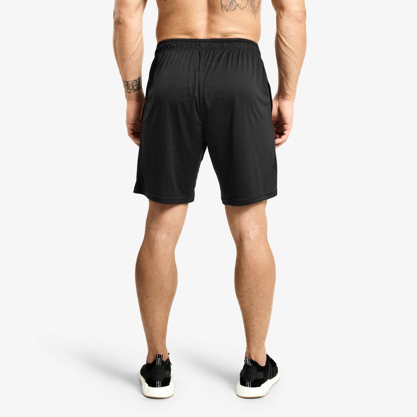 Better Bodies Loose Fit Functional Workout Shorts for Men & Women - Breathable Quick-Dry Gym Running Training Shorts - Black (Ideal for Yoga, Jogging & Outdoor Activities)