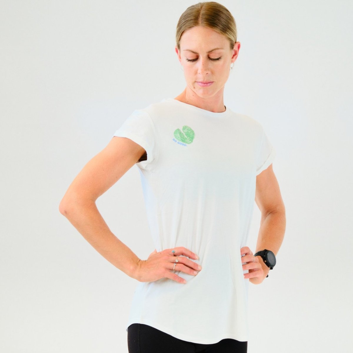 Eco-Friendly Women's Organic Cotton T-Shirt - Soft & Comfortable Daily Wear Tee for Casual Outfits, Workouts, and Sustainable Fashion