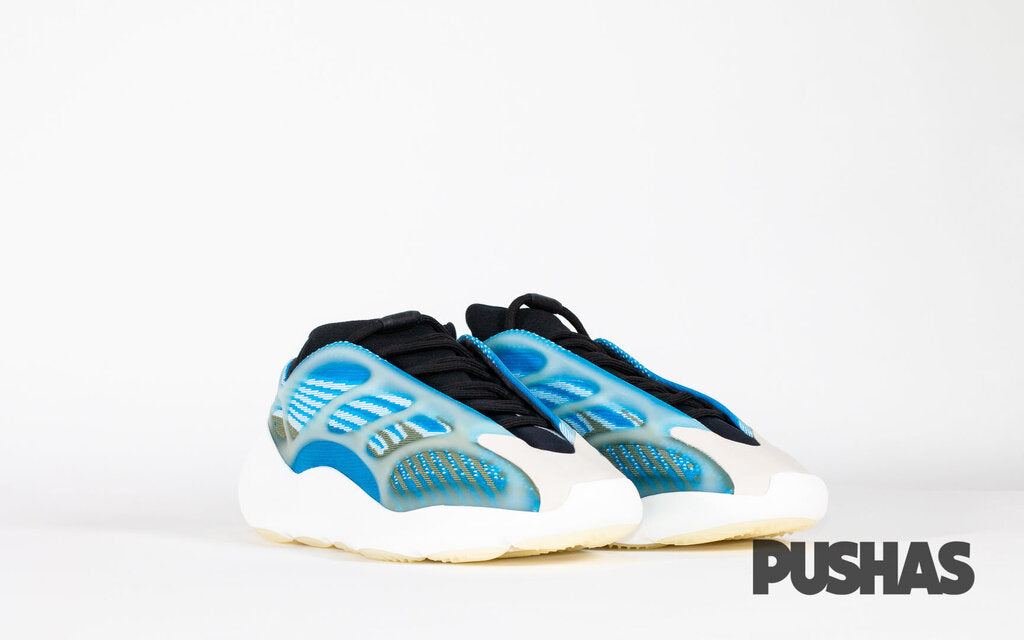 Adidas Yeezy Boost 700 V3 'Arzareth' Blue Glow Running Shoes for Men - Lightweight Comfortable Sneakers for Casual Wear, Gym & Street Fashion