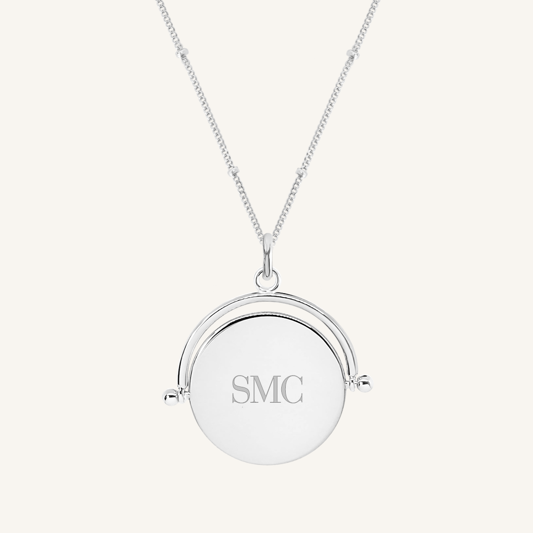 Handmade Etch Pendant Necklace - Unique Personalized Jewelry Gift for Women - Perfect for Anniversary, Birthday & Valentine's Day