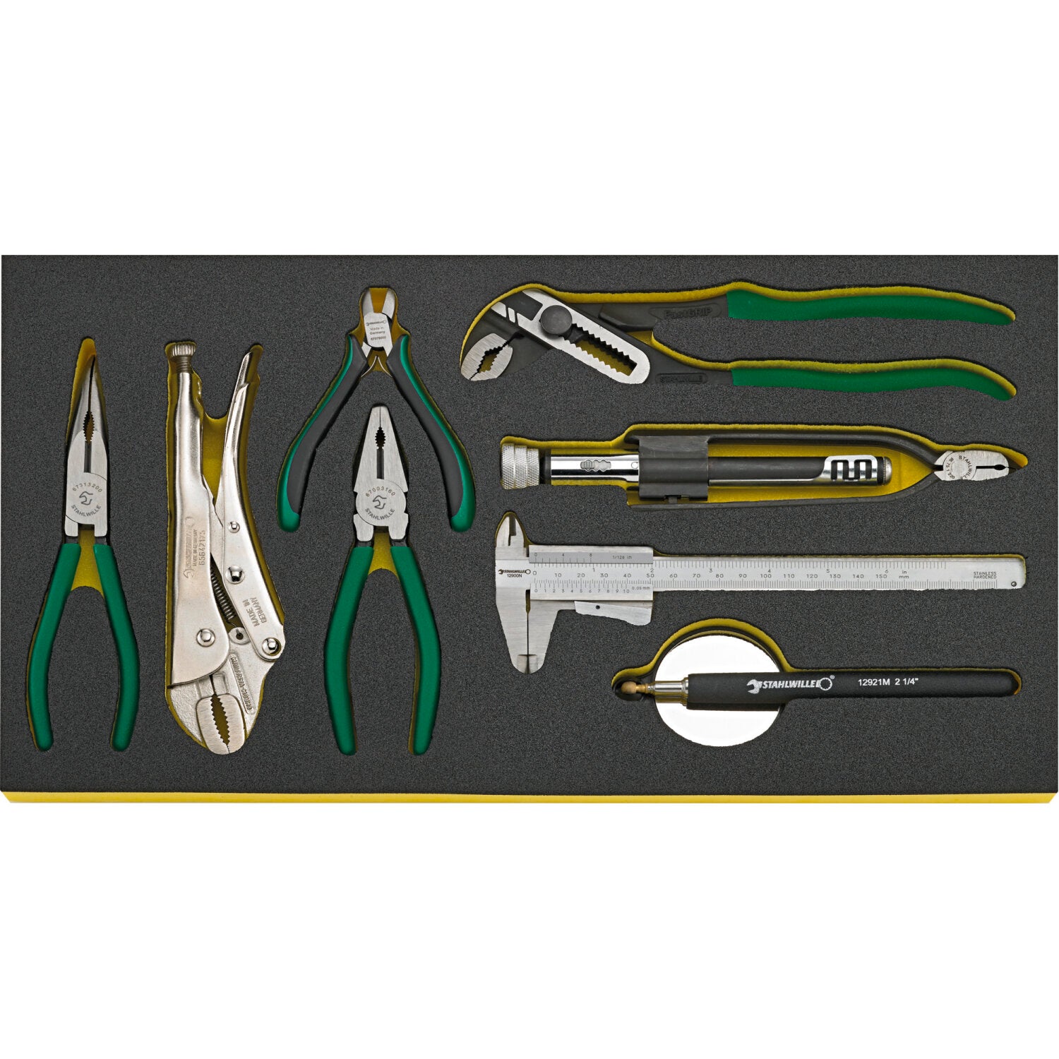 Stahlwille 96831102 Professional Tool Set - High-Quality Assorted Tools for Mechanics & DIY Projects | Perfect for Home Repair, Automotive Work & Construction