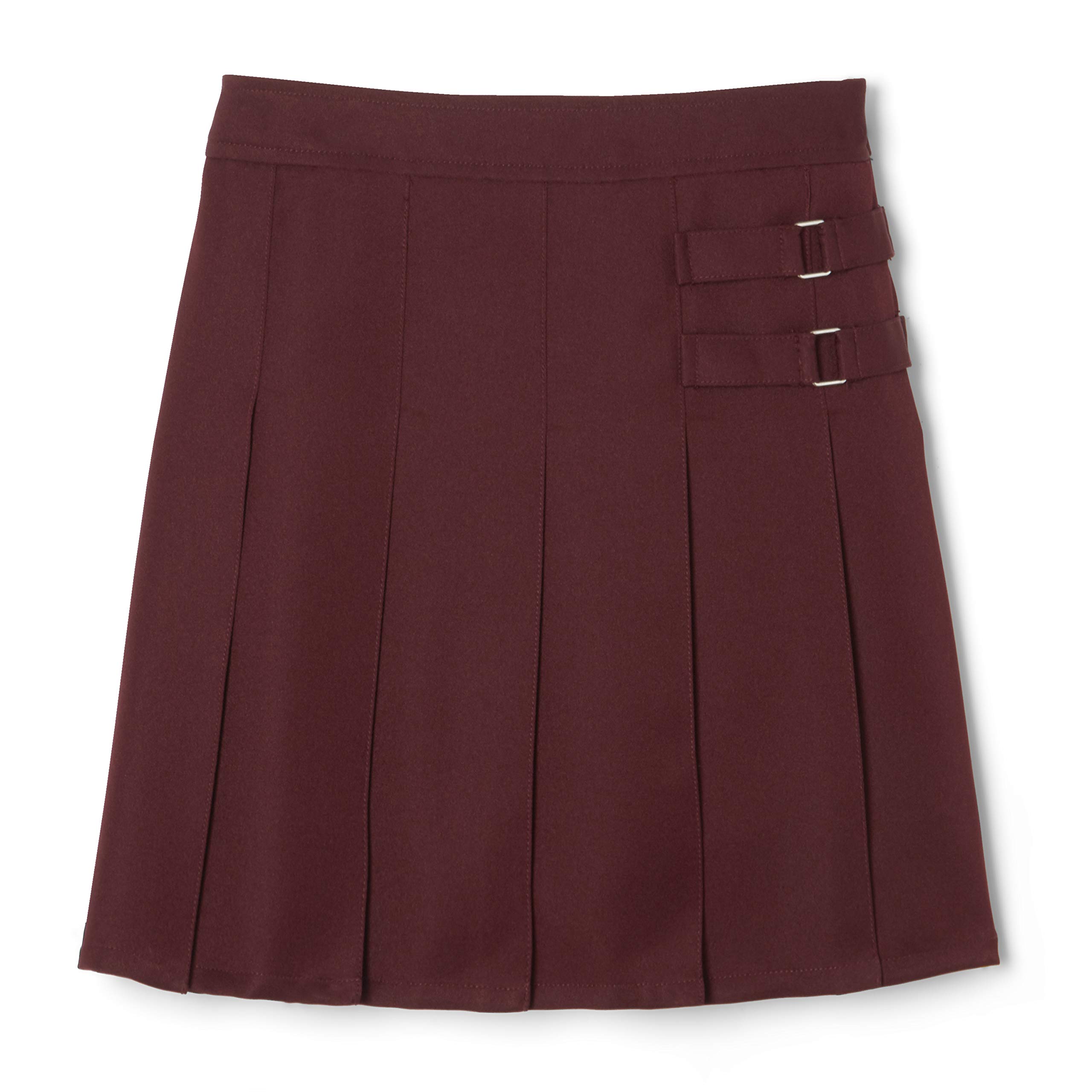 French Toast Girls Adjustable Waist Two-Tab Pleated-Front Scooter Skirt - Stylish School Uniform & Playtime Outfit for Toddlers & Kids