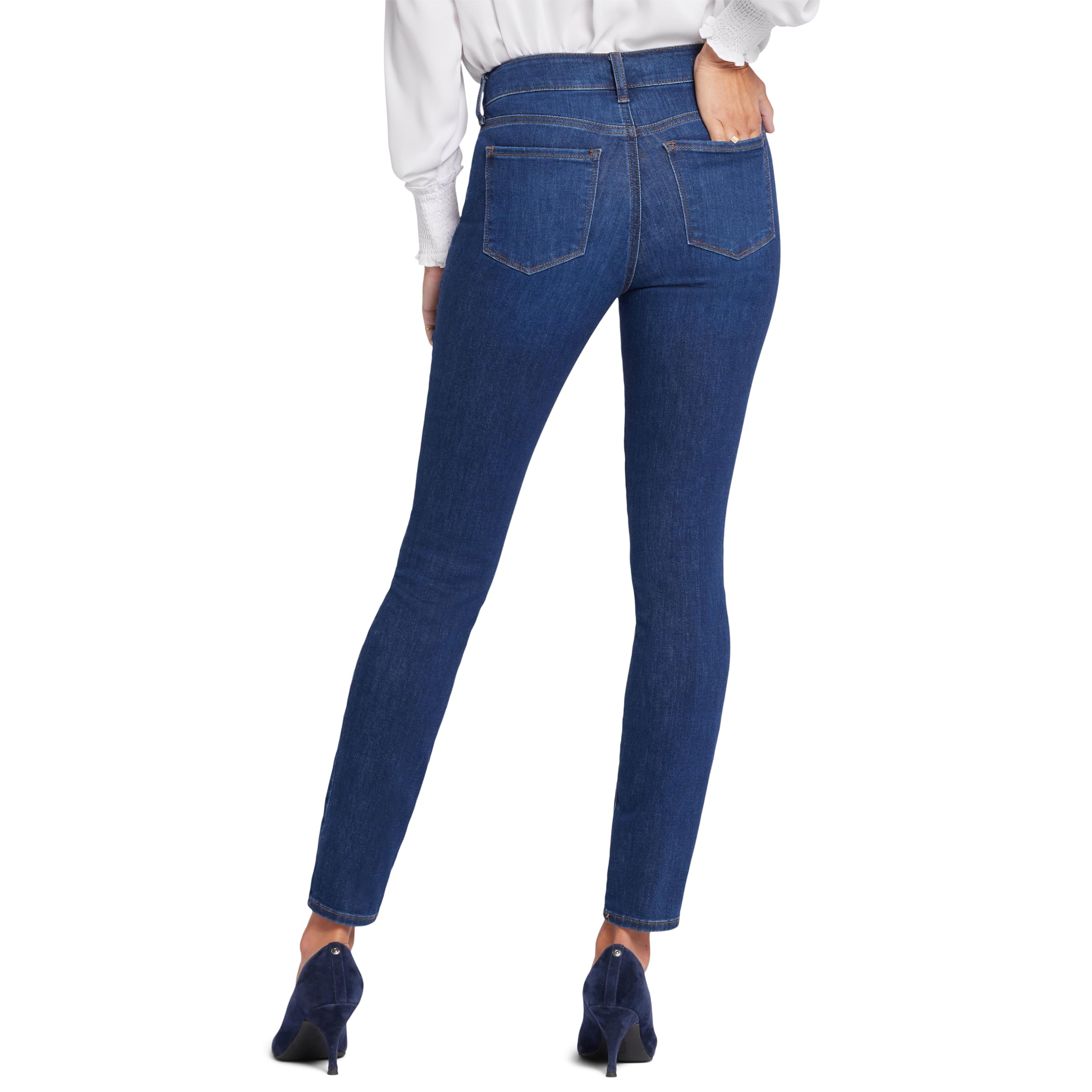 NYDJ Women's Ami Skinny Legging Jeans - High Waist Stretch Denim Pants for Everyday Comfort | Perfect for Work, Casual Outings & Travel
