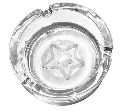 Kyota Umeki Star Ashtray - Elegant Ceramic Ashtray for Cigarettes | Perfect for Home, Office, and Outdoor Use | Unique Japanese Design for Smoking Accessories