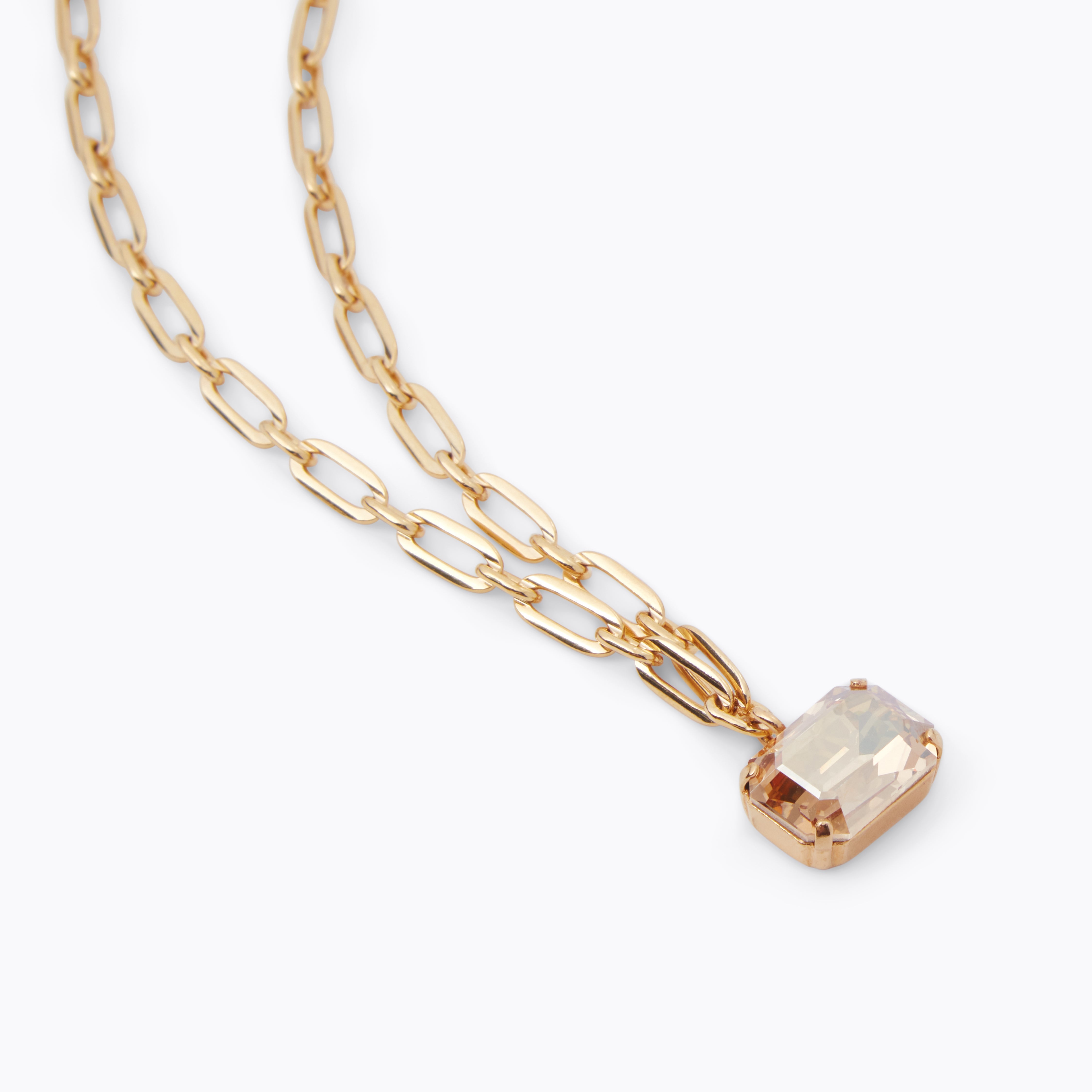 Mini Lydia Necklace - Elegant Golden Shadow Pendant for Women | Perfect for Everyday Wear, Date Nights & Special Occasions
