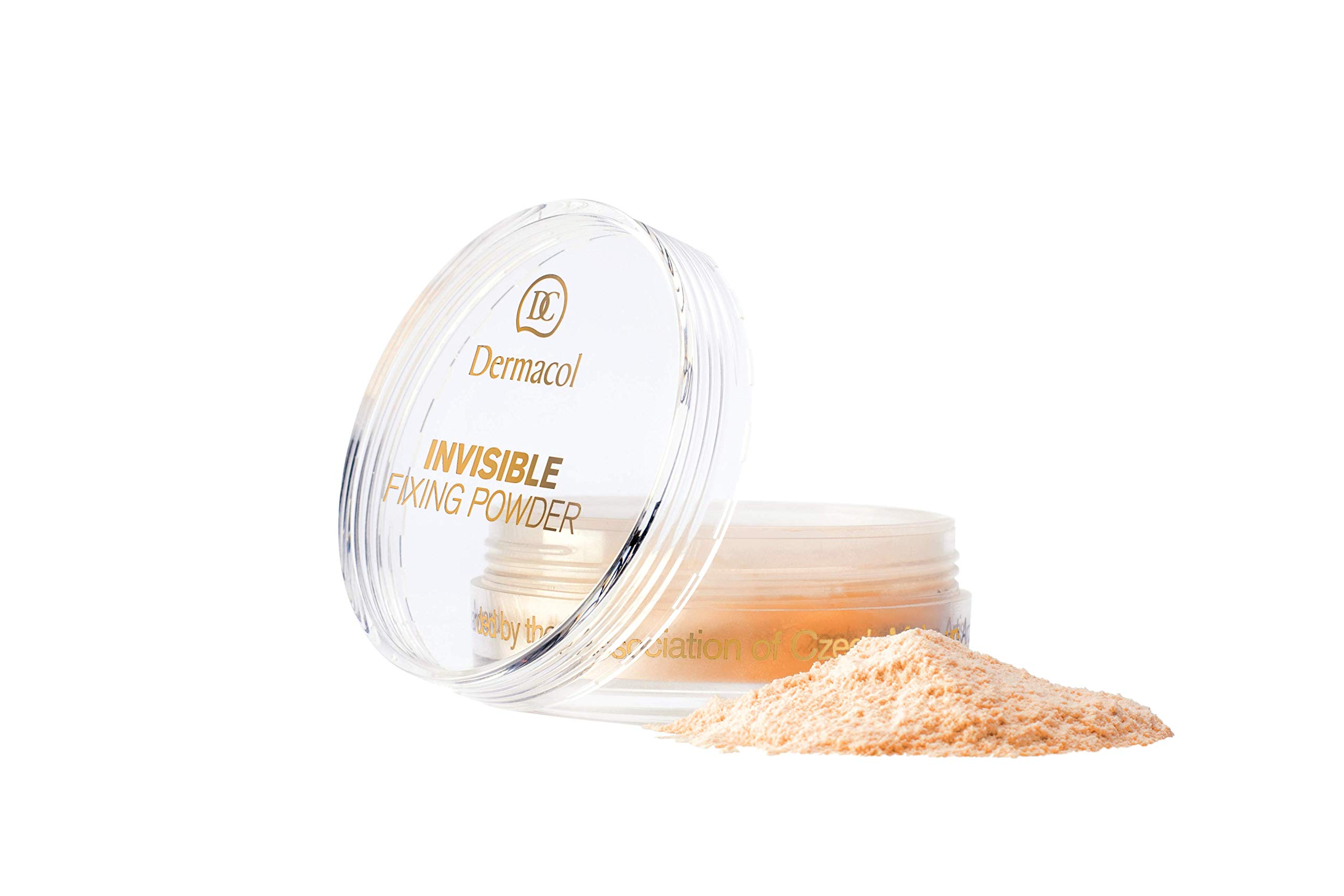 Dermacol Czech Invisible Fixing Powder Makeup - 13g Banana Shade No.1017 | Oil Control & Long-Lasting Finish for Flawless Skin | Perfect for Daily Wear & Special Occasions