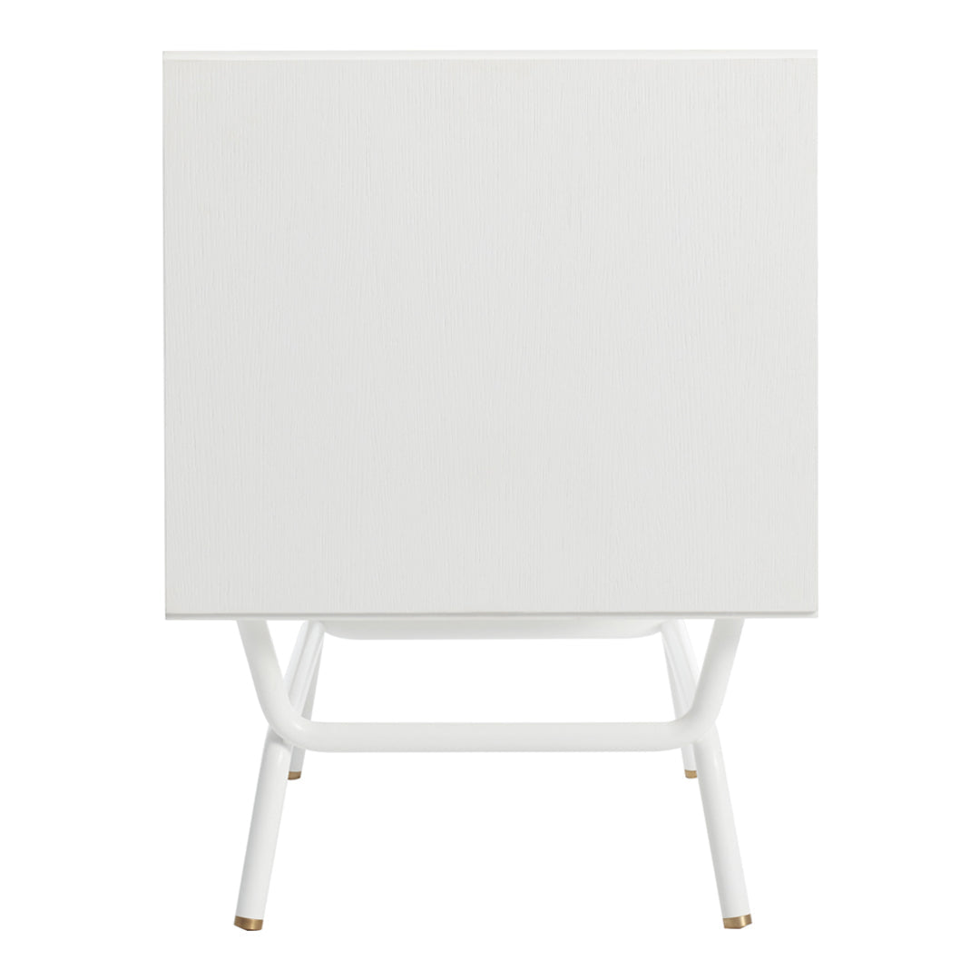 Modern Blu Dot Dang Nightstand - Minimalist Bedside Table with Storage Shelf | Perfect for Small Spaces, Bedrooms & Apartments