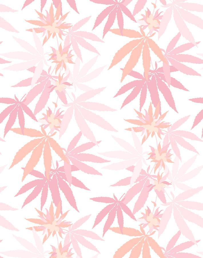 Nathan Turner 'Girls Best Friend' Blush Wallpaper - Elegant Floral Peel & Stick Wallpaper for Girls' Bedroom, Nursery, or Home Decor