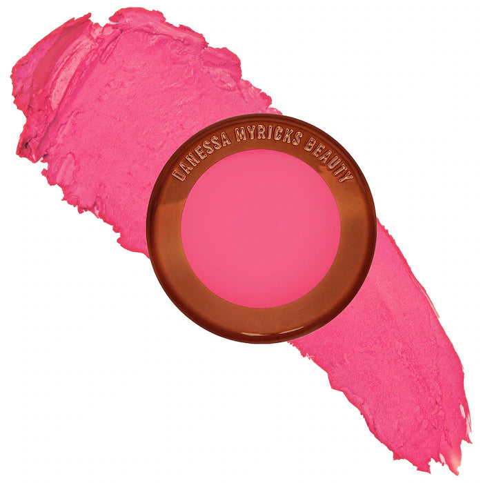 Danessa Myricks Beauty Yummy Skin Blurring Balm Powder Flushed - Lightweight Blurring Makeup for Flawless Complexion | Perfect for Daily Wear & Special Occasions