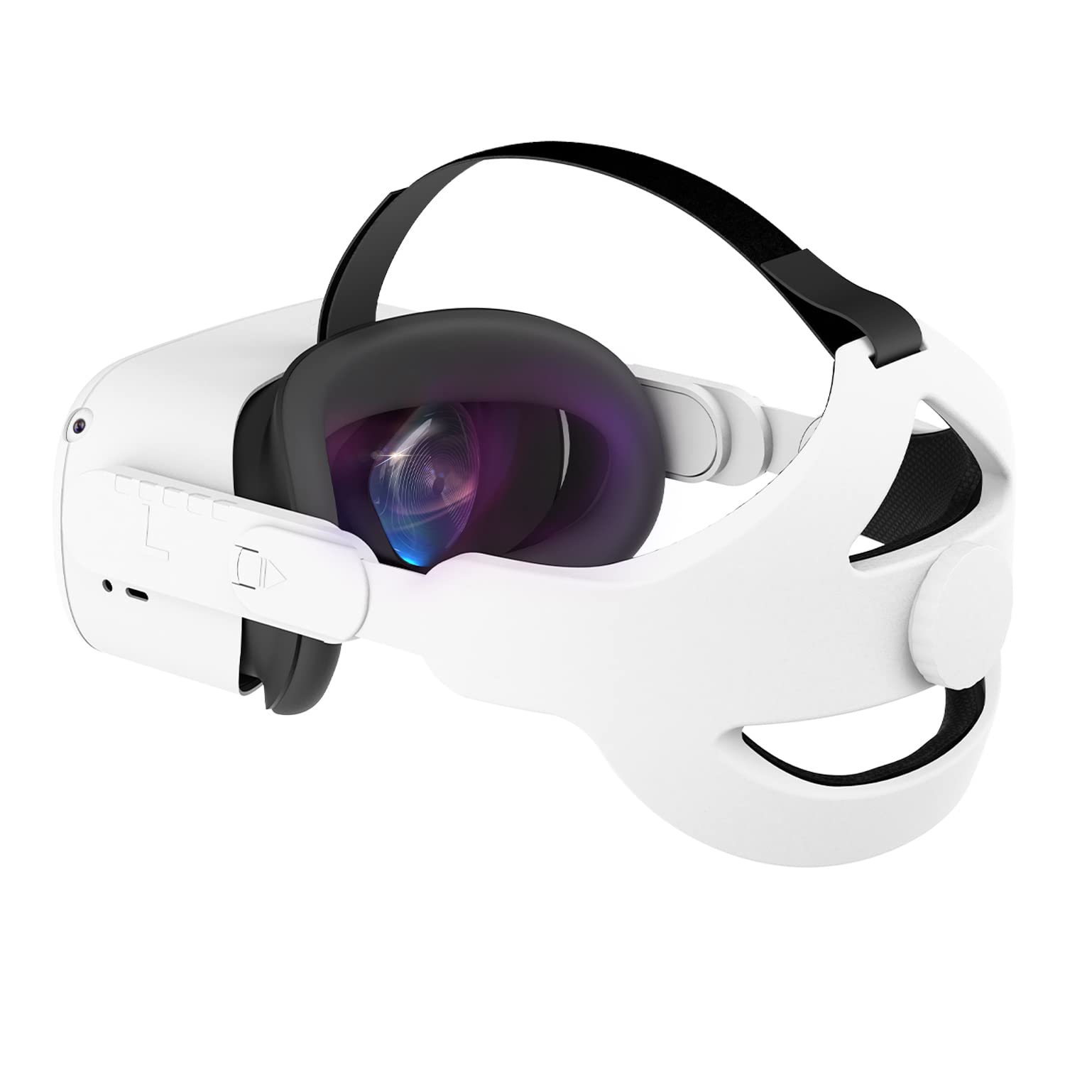 Adjustable Head Strap for Oculus Quest 2 VR Headset - Replacement Elite Strap for Enhanced Comfort & Support - Perfect for Gaming, VR Fitness & Extended Play Sessions