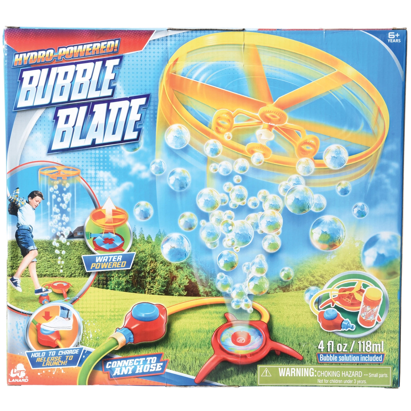 Bubble Blade Outdoor Fun Game - Giant Bubble Wand for Kids & Adults - Perfect for Backyard, Beach, Park & Birthday Parties - Durable & Easy to Use Bubble Maker Toy for Family Fun