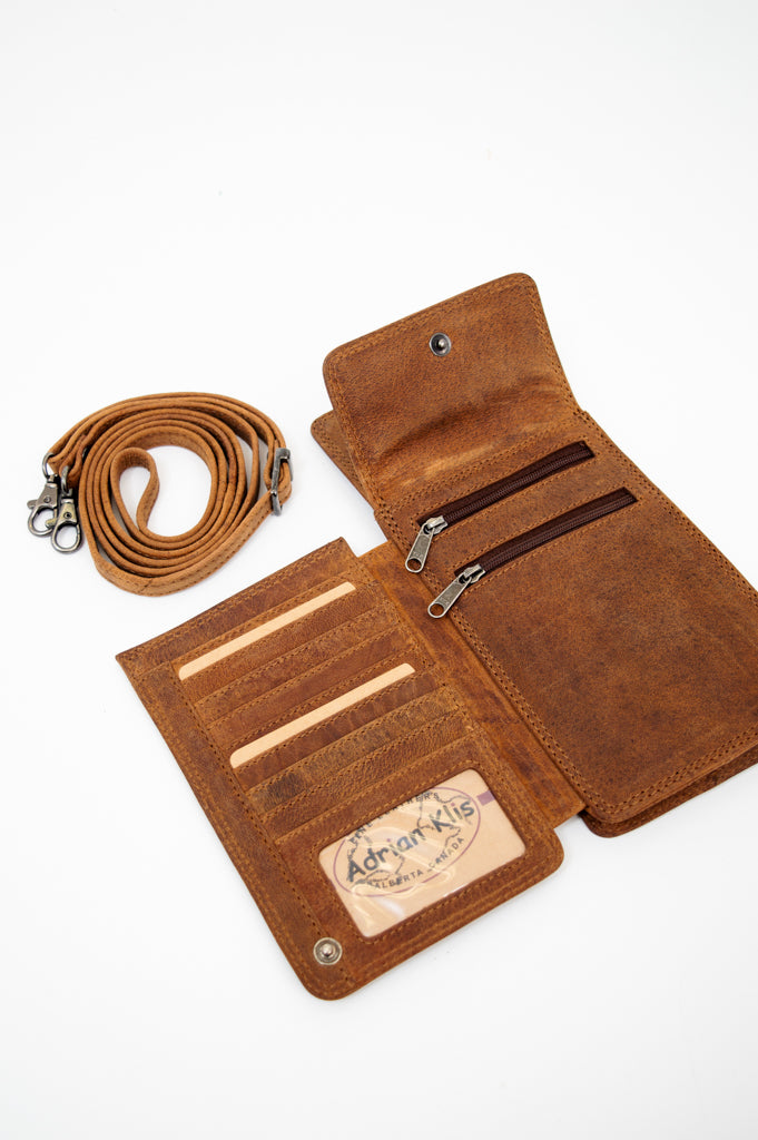 Adrian Klis 2467 Small Crossbody Phone Purse - Stylish & Compact for Everyday Use, Travel, and Shopping