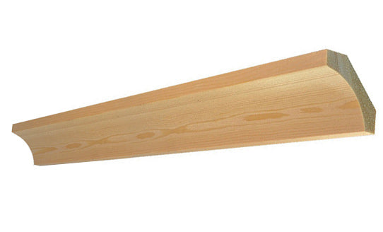 Solid Wood Hanging Shelf - Natural Pine Wall Mounted Shelf for Home Decor, Kitchen Storage, Bathroom Organization & Living Room Display