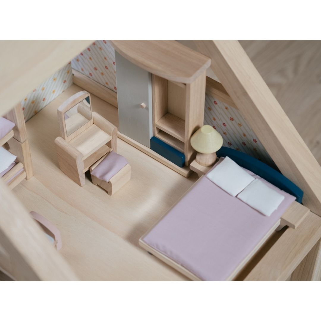 Premium Orchard Wooden Kids Toy Set - Natural Wooden Play Food for Pretend Play - Perfect for Montessori Learning, Toddler Play Kitchen & Imaginative Play at Home or Preschool