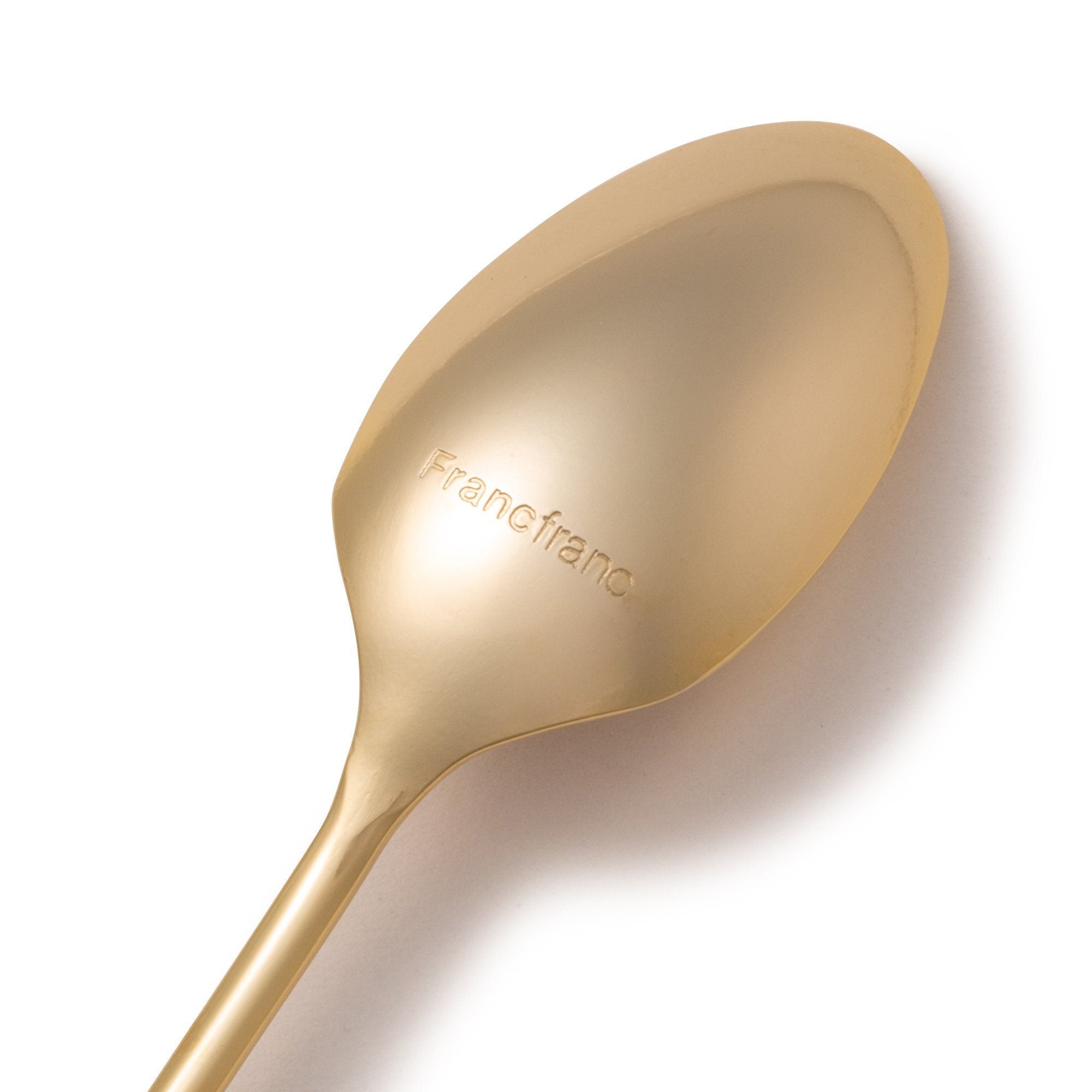Premium Stainless Steel Lumiere Teaspoon Set - Elegant Yellow Handle, 6-Piece for Tea, Coffee, Desserts & Daily Dining