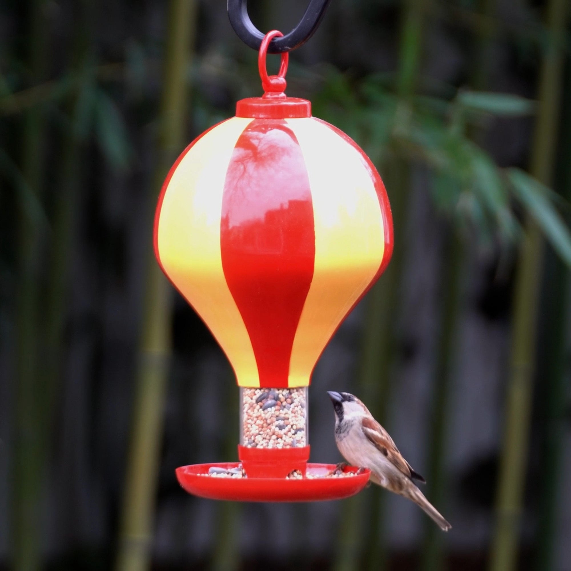 Up, Up & Away Bird Feeder - Hanging Outdoor Bird Feeder for Wild Birds - Perfect for Garden, Backyard & Nature Watching