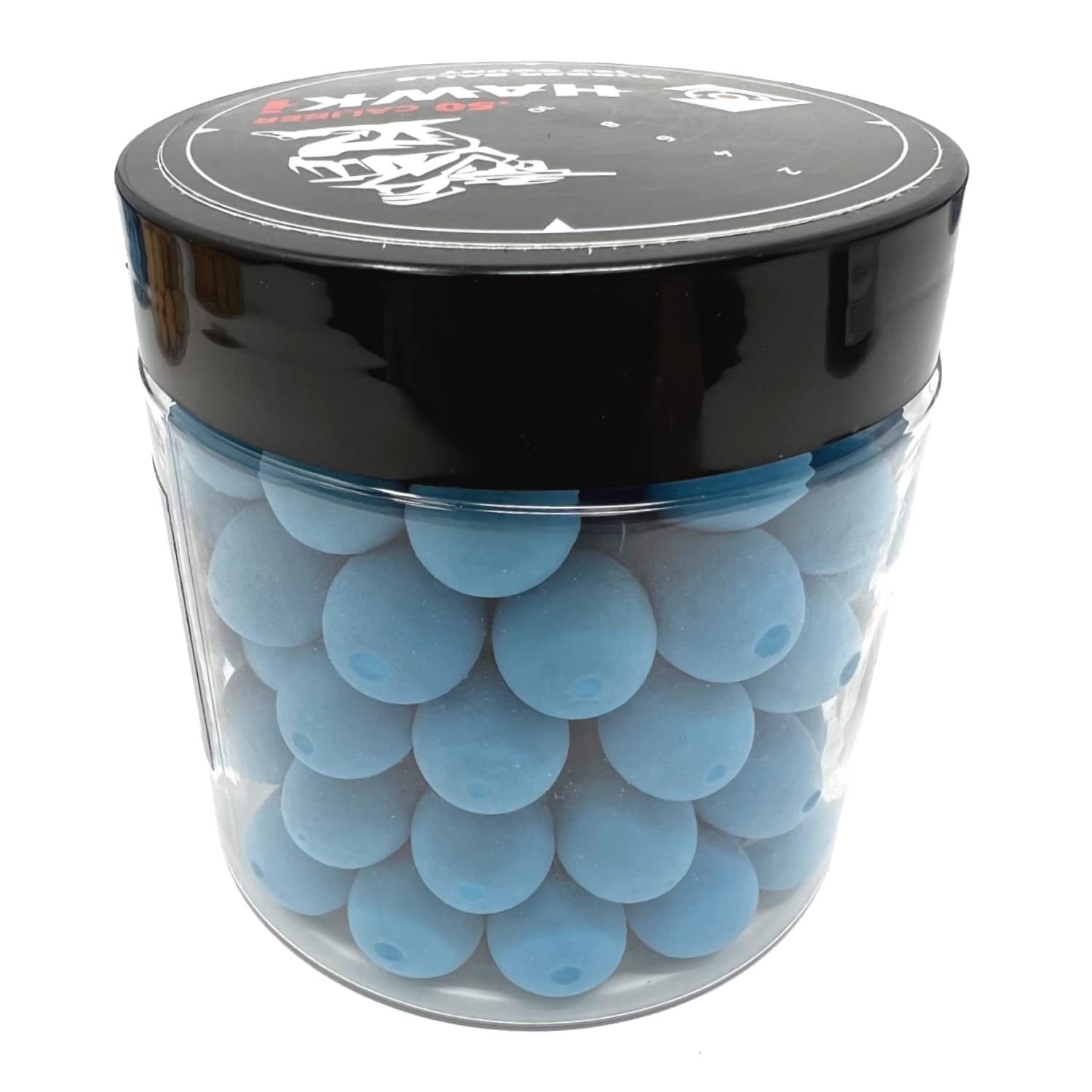 Hawki .50 & .43 Caliber Reusable Soft Rubber Training Balls - Less Lethal Ammo for Paintball Guns | Perfect for Target Practice & Safety Drills