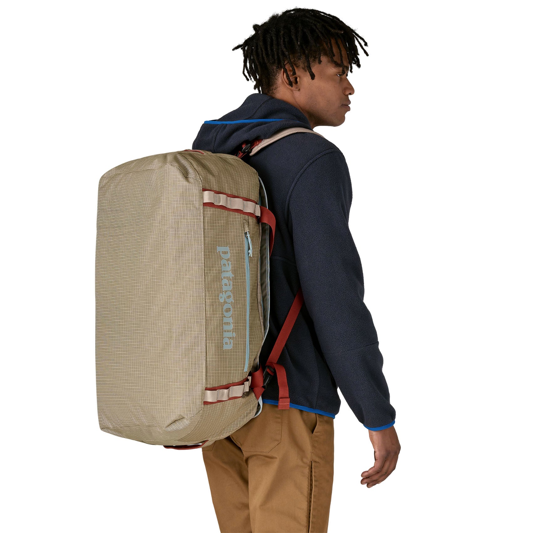 Patagonia Black Hole 55L Duffel Bag - Waterproof Travel Duffel with Shoulder Strap for Outdoor Adventures, Gym & Weekend Getaways