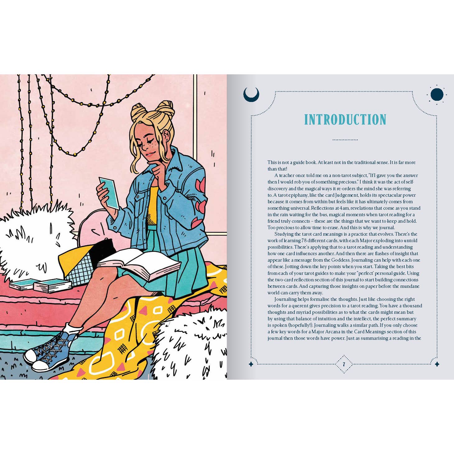 Modern Witch Tarot Journal - Spiritual Diary for Wicca, Divination & Magic Practice | Perfect for Tarot Readings, Moon Rituals & Witchcraft Beginners
