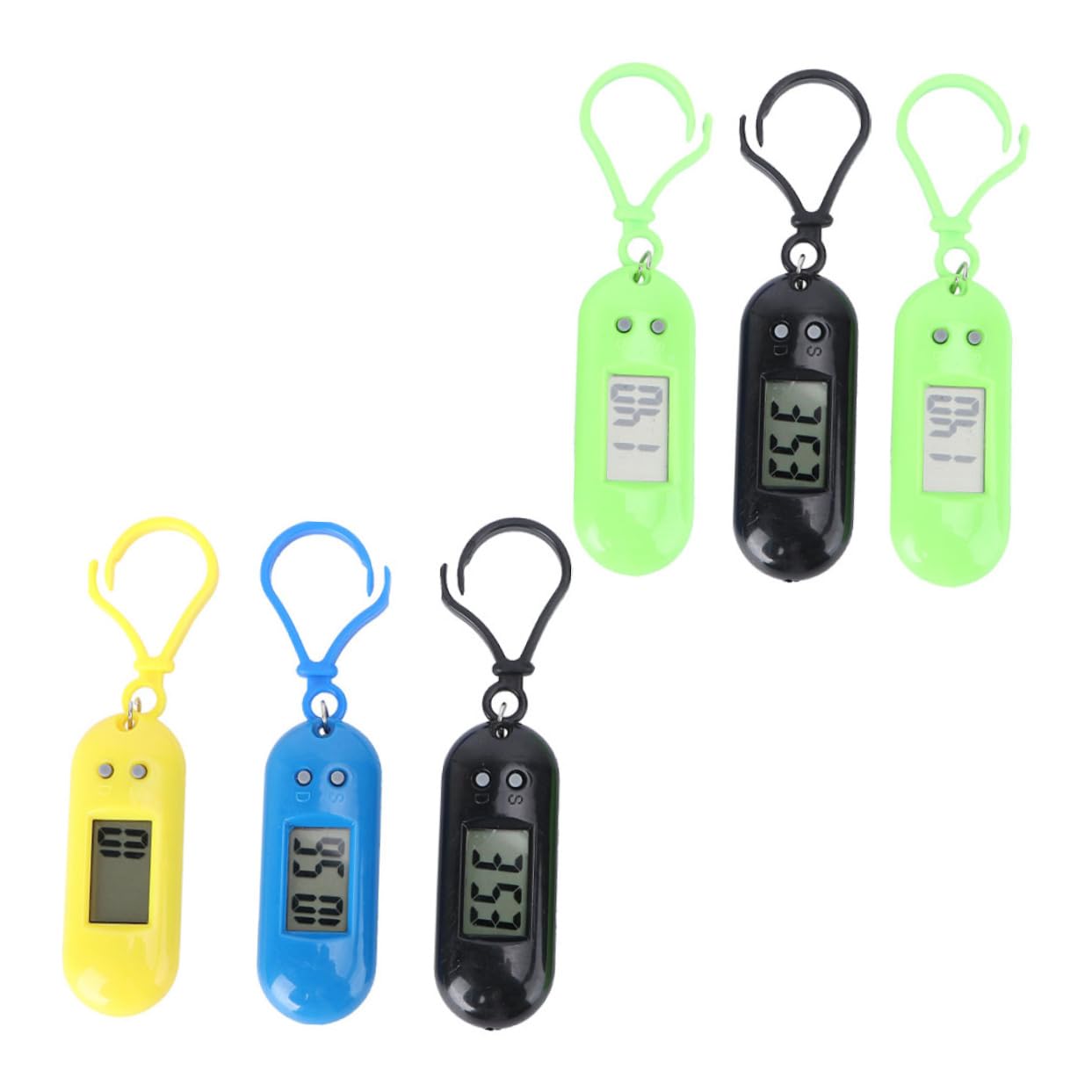 INOOMP 36pcs Digital Keychain Watch - Lightweight Sports Watch for Students & Outdoor Activities