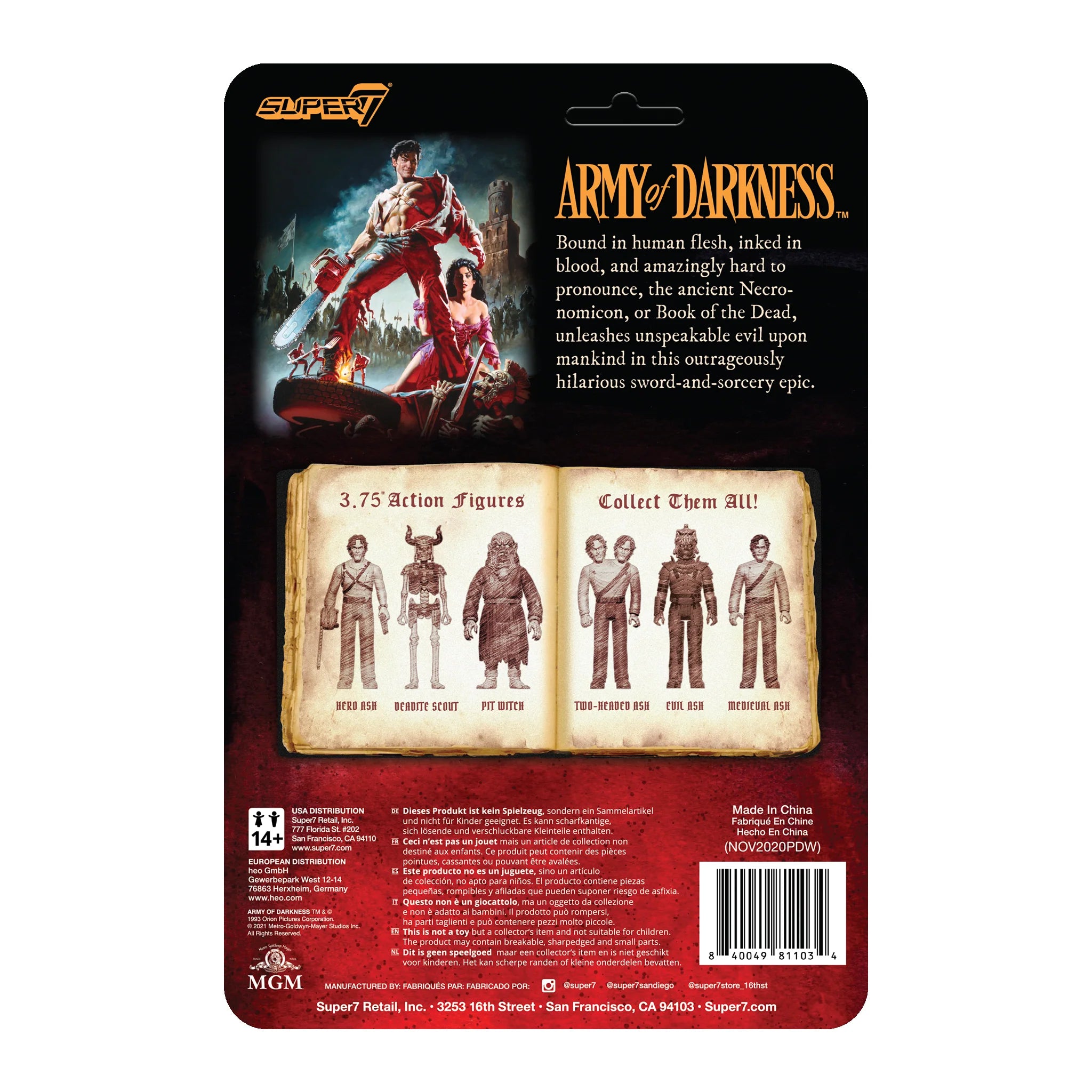 Super7 Army of Darkness Pit Witch 6-Inch Action Figure - Horror Movie Collectible for Display & Cosplay - Perfect for Fans, Collectors & Shelf Decoration