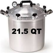 All American Pressure Canner - 21.5 Qt Stainless Steel Home Canning Kit for Preserving Fruits, Vegetables & Meats - Perfect for Home Cooks, Gardeners & Food Storage Prep