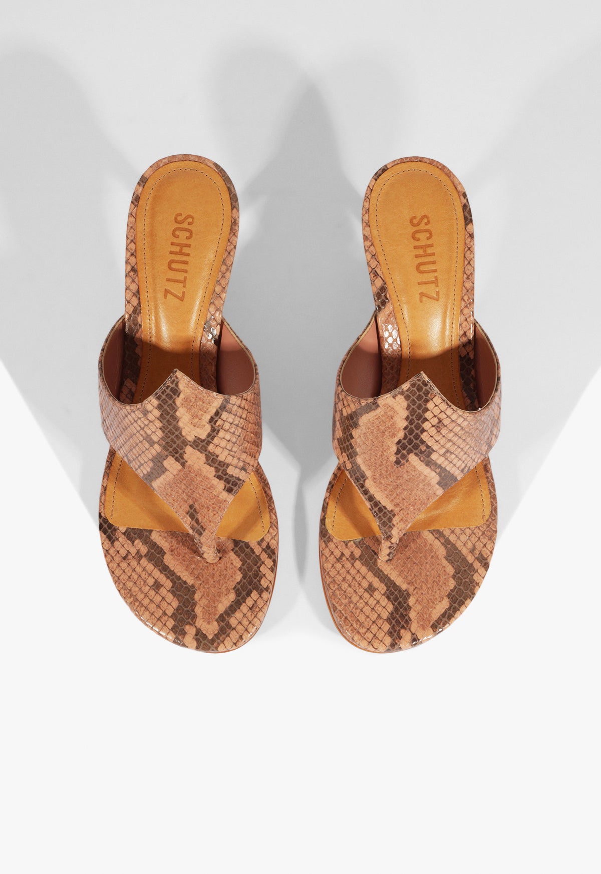 Elena Snake Print Sandals with 2.5 Inch Mid Heel - Women's Fashion Shoes for Casual Outings & Summer Parties (Style: S2092400300005)