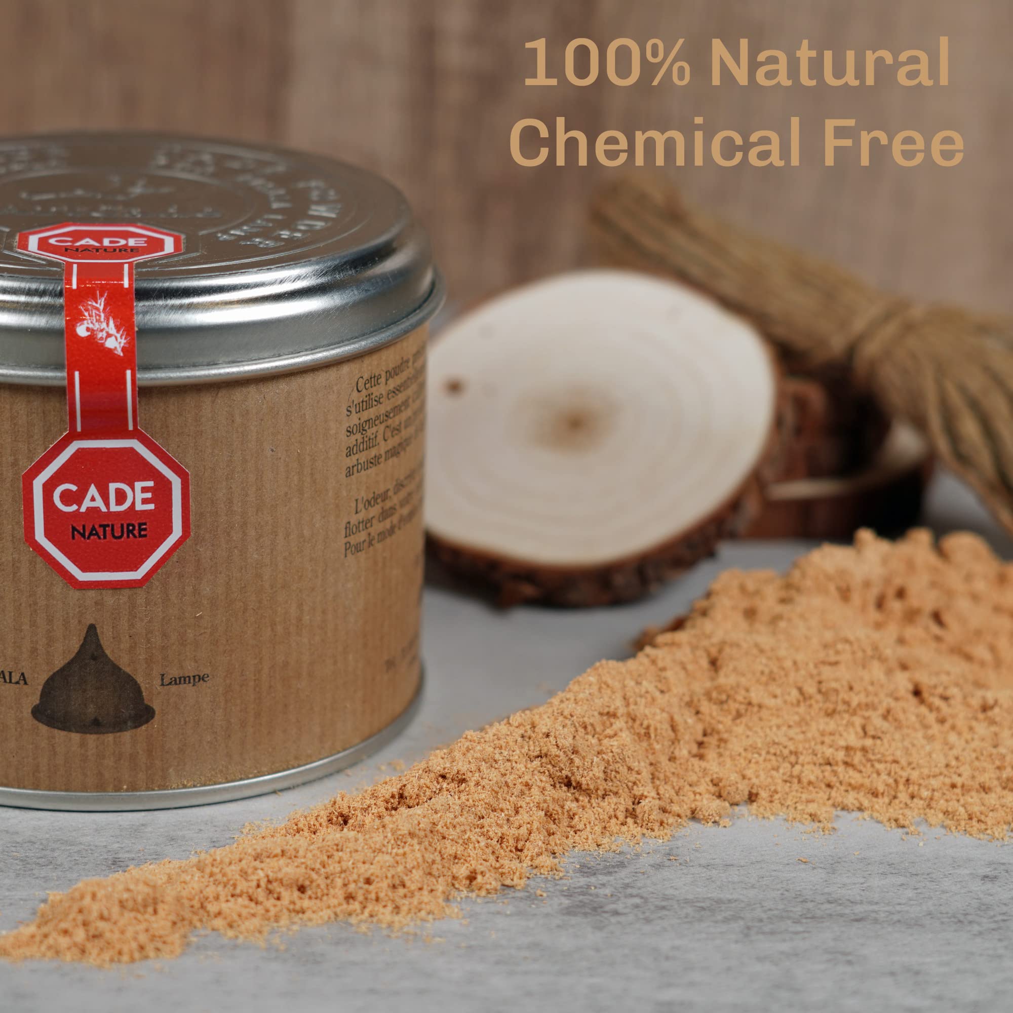 Premium Natural Handmade Cade Incense Powder 3.2oz - Sustainably Harvested in France | Organic Wood Powder for Smudging, Aromatherapy & Meditation | Perfect for Home Cleansing, Yoga Studios & Spiritual Rituals