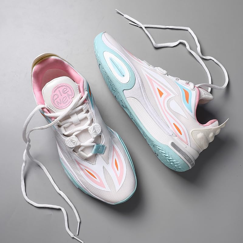 **Men's & Women's Basketball Shoes – Non-Slip Fashion Sneakers for Teens & Adults – Indoor & Outdoor Sports Training – Perfect for Court Play, Gym Workouts & Casual Streetwear**