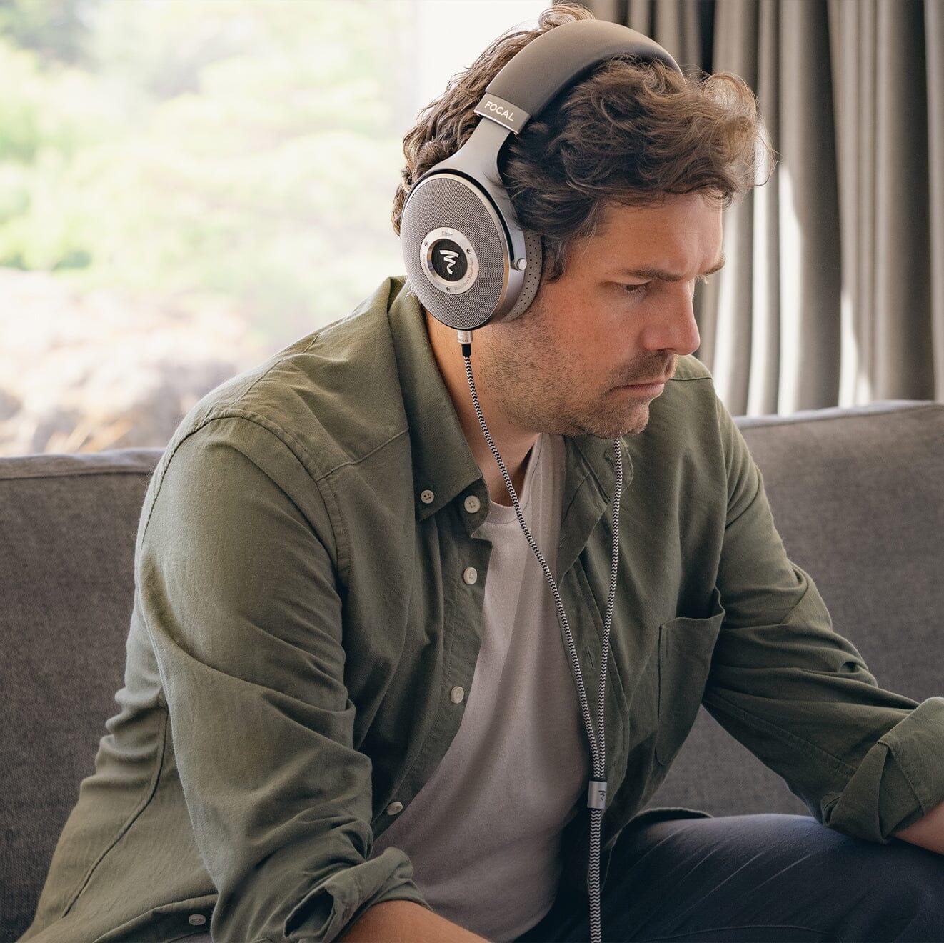 Focal Clear Professional Open-Back Headphones - High-Fidelity Audiophile Headset for Home Studio, Gaming & Music Listening