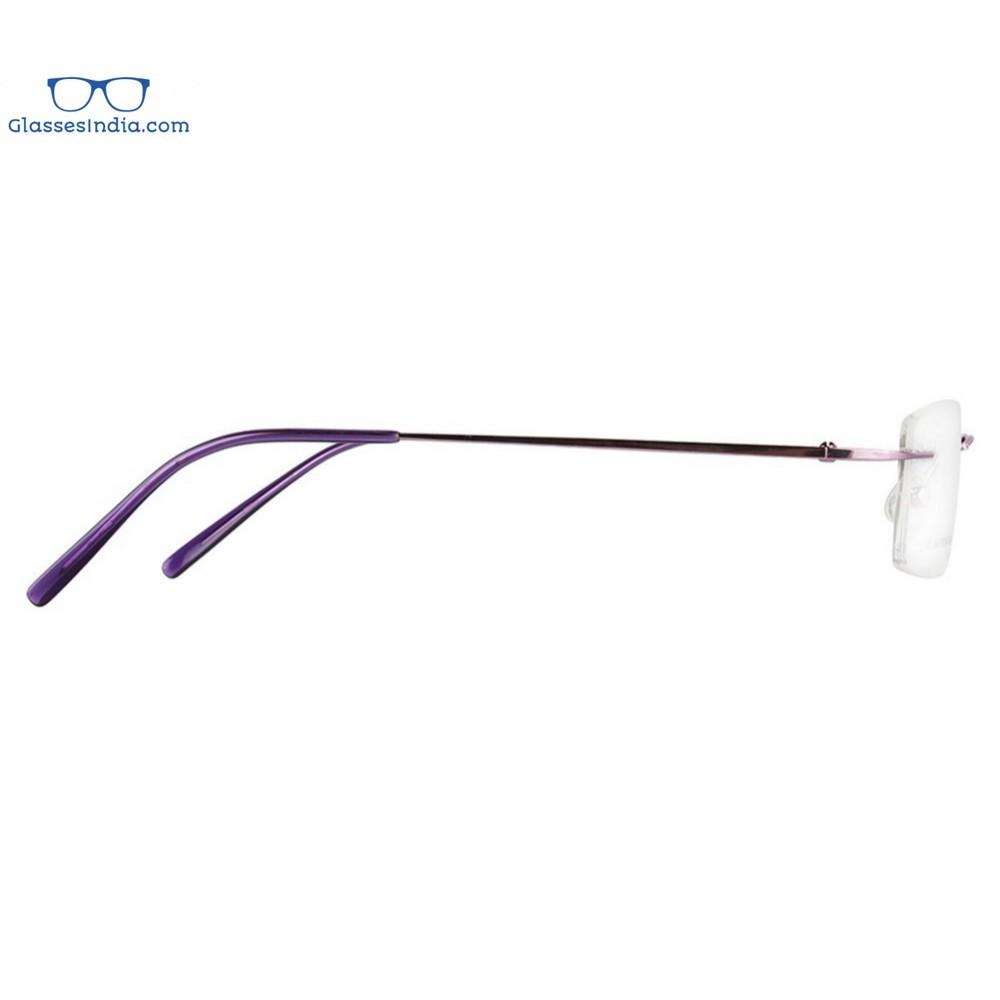 Blue Light Blocking Rimless Computer Glasses with Anti-Glare Coating for Screen Time & Digital Eye Strain Relief - Perfect for Office Work, Gaming & Online Classes