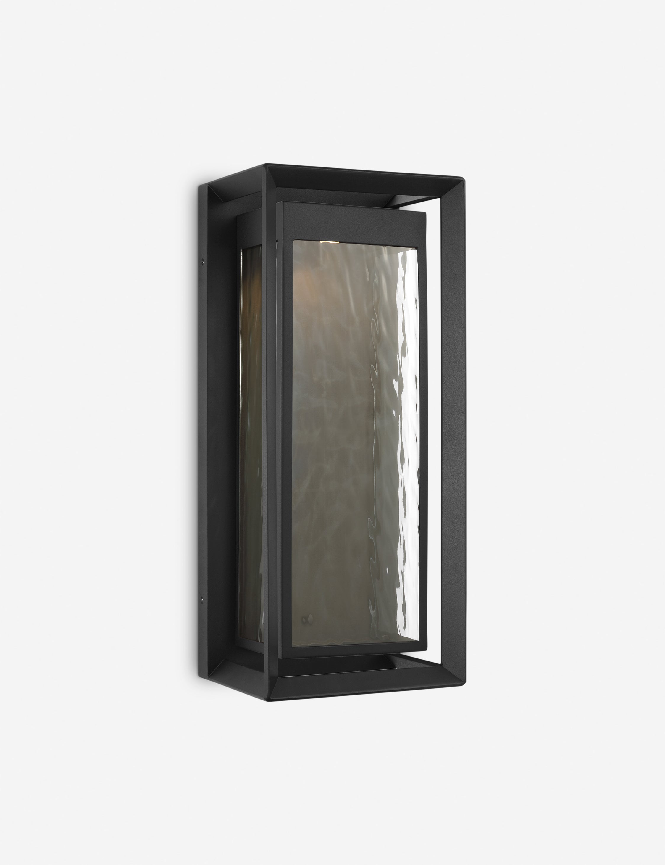 Faldo Outdoor Wall Sconce Light - Waterproof Exterior Lighting Fixture for Porch, Patio, Garden & Backyard - Black Matte Finish Weatherproof Outdoor Wall Lamp