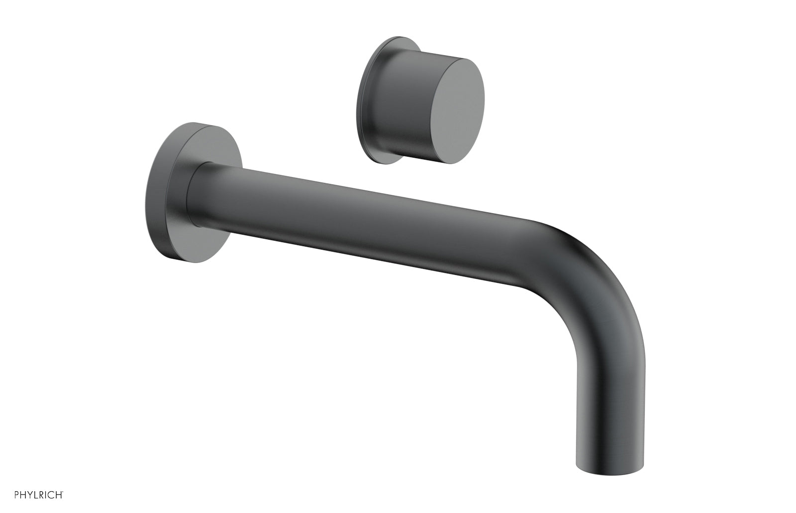 Basic II Single Handle Wall Lavatory Faucet Set - Smooth Handle 230 16 - Perfect for Bathroom Sink, Powder Room & Guest Bath Installation