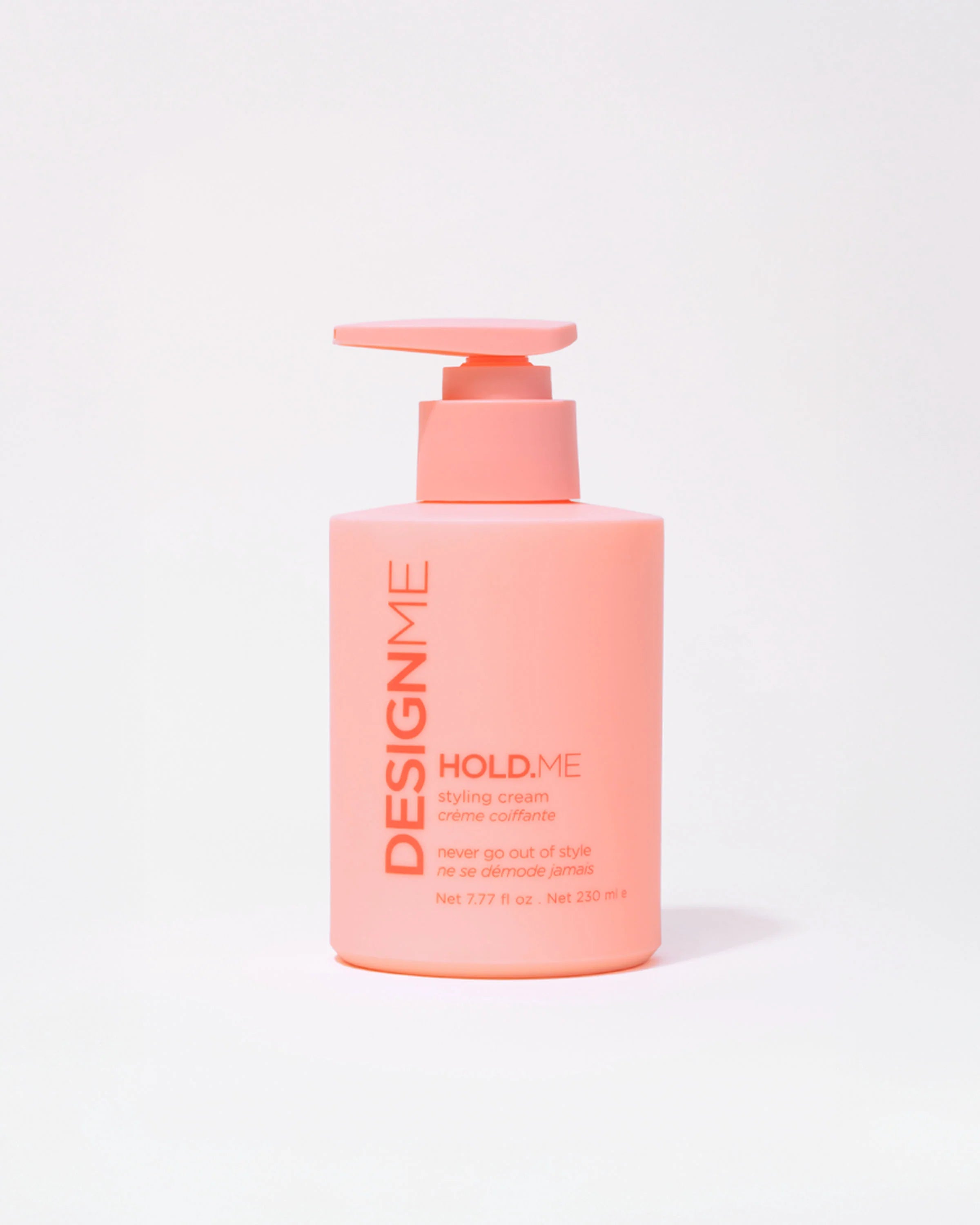 DESIGNME HOLD.ME Styling Cream 230ml - Strong Hold Hair Styling Product for Men & Women - Perfect for Curly, Wavy & Straight Hair - Salon Quality Hair Cream for Frizz Control & Shine - Great for Everyday Styling & Special Occasions