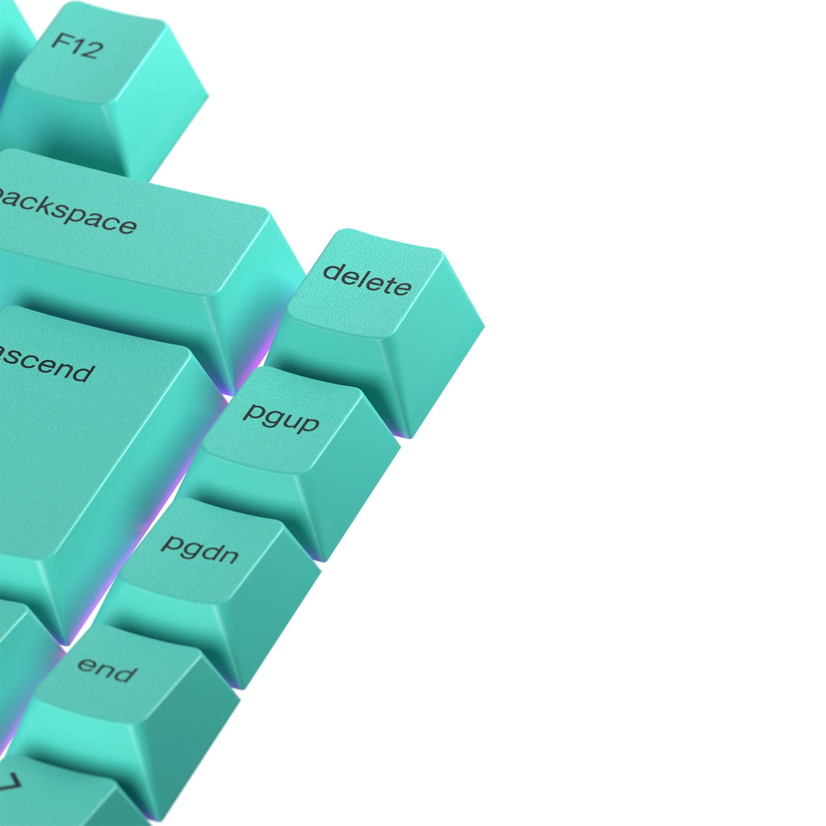 Rainforest Nordic Keycaps for Mechanical Keyboards - Custom Cherry MX Keycap Set for Gaming & Typing (Office, Home, Gaming PC Setup)