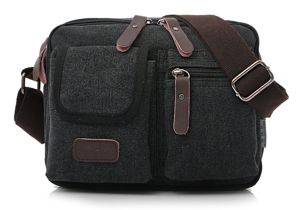 Vintage Canvas Crossbody Purse - Small Messenger Bag for Women, Travel Shoulder Satchel | Perfect for Daily Use, Shopping & Weekend Outings