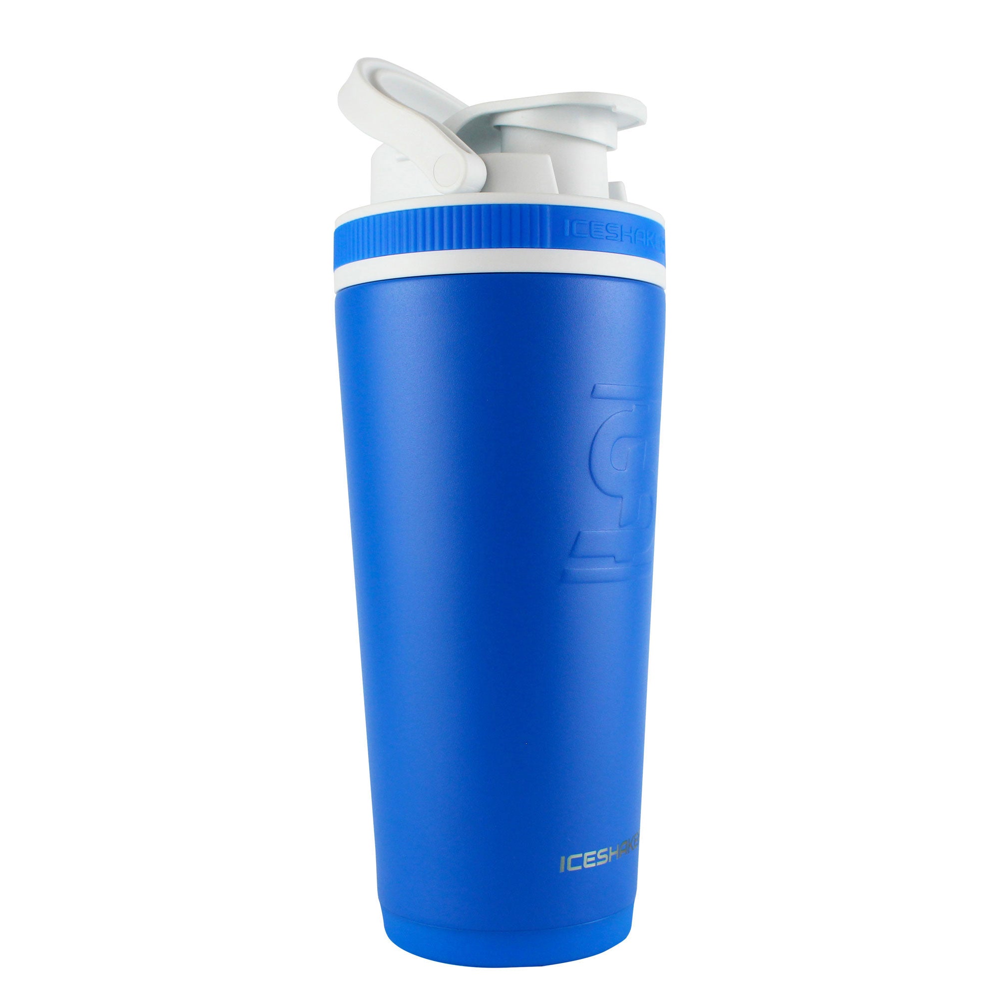 FIT2SERVE 26oz Insulated Ice Shaker Bottle - Royal Blue | Leakproof & Sweatproof | Perfect for Gym, Workouts & Outdoor Activities