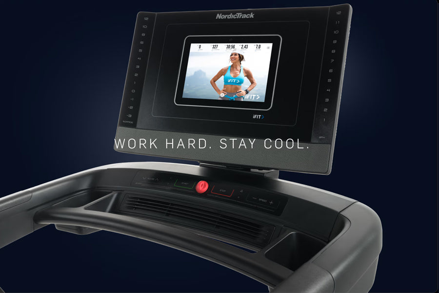 NordicTrack 1250 Commercial Treadmill - Premium Home Gym Equipment for Running & Walking - Perfect for Home Workouts & Cardio Training