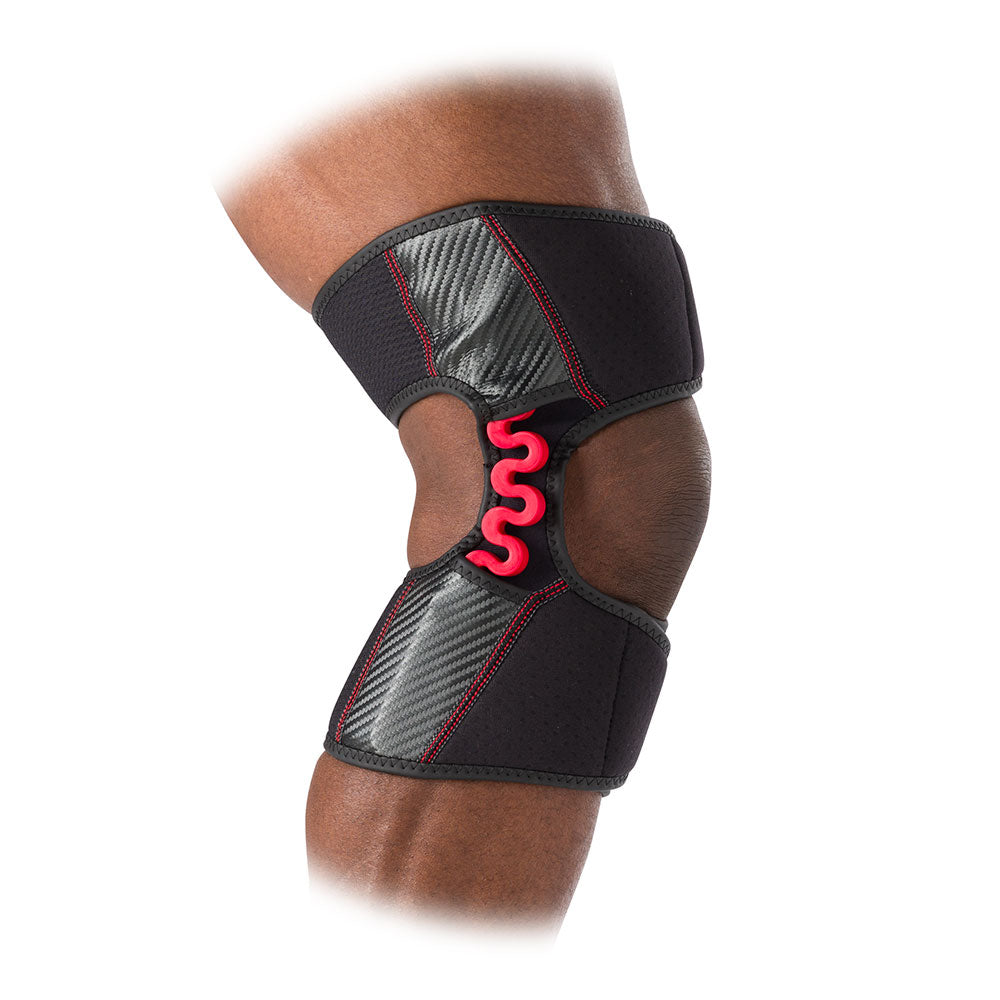 NRG Spring Hinge Knee Brace Wrap - Adjustable Support for Running, Sports & Recovery - Ideal for Athletes, Arthritis & Joint Pain Relief