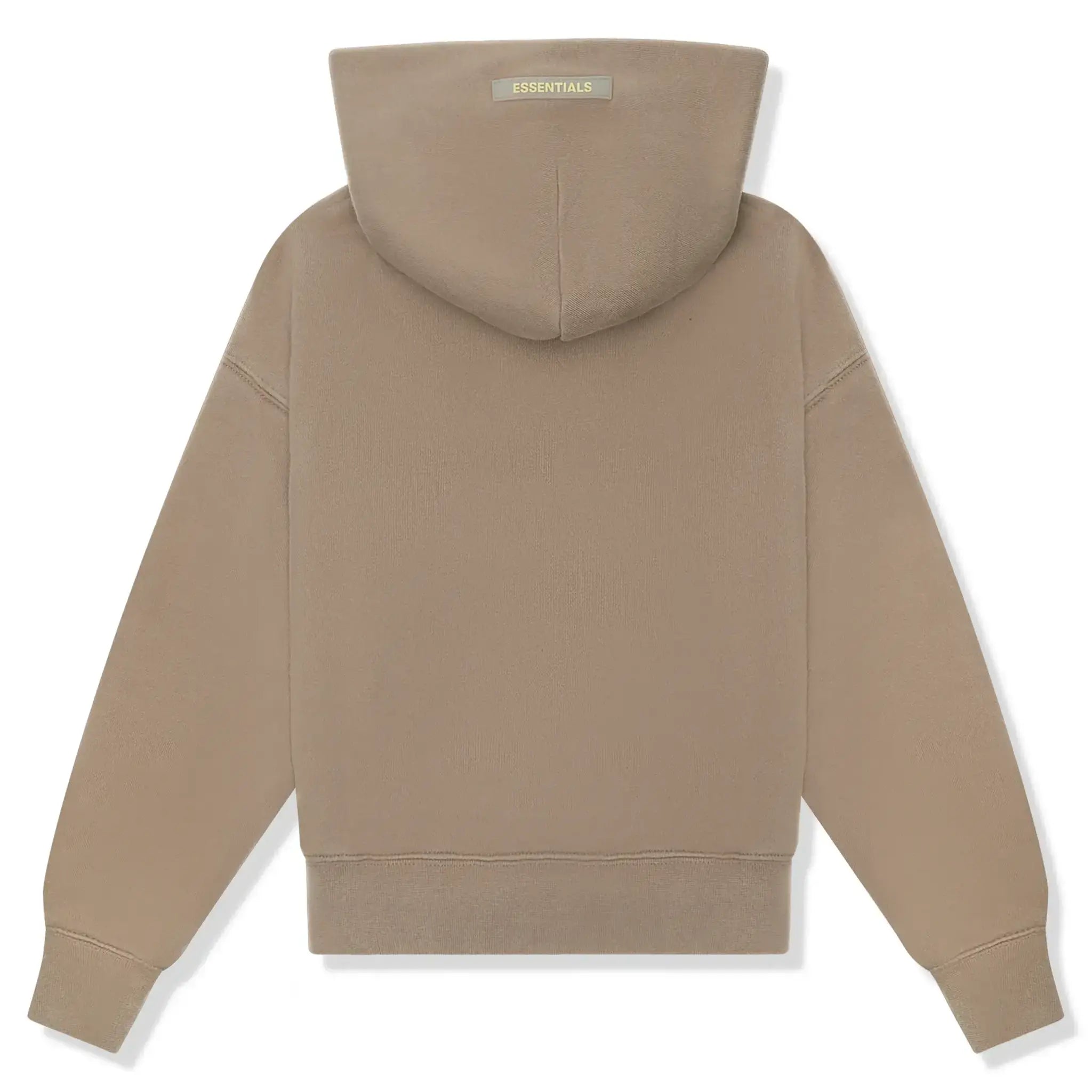 Fear Of God Essentials Kids Taupe Hoodie - Preowned Premium Cotton Pullover for Boys & Girls | Perfect for School, Playdates & Casual Outings