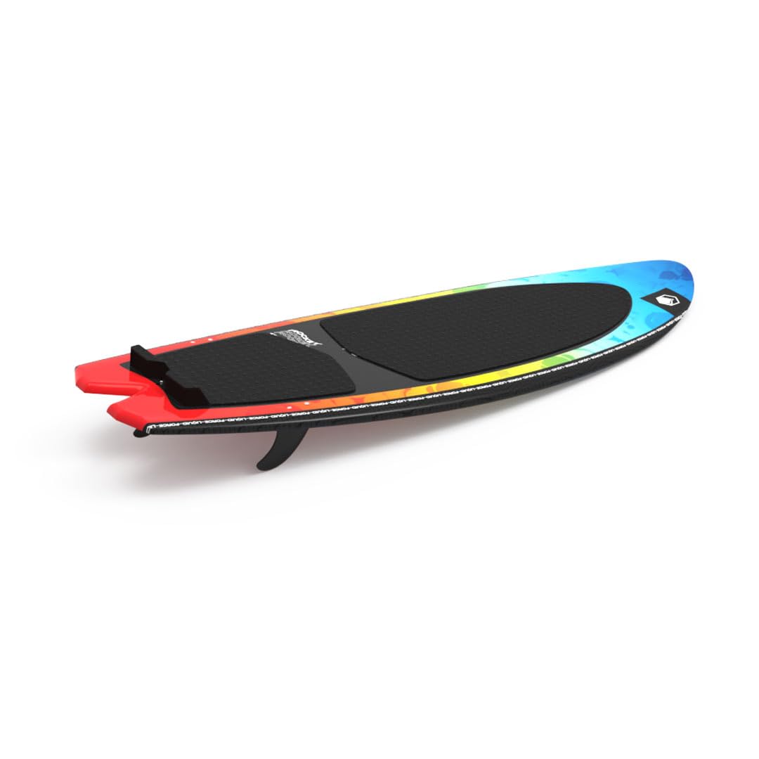 Liquid Force 2025 Rocket Wakesurf Board - Premium Performance Wakesurfing Board for All Skill Levels - Perfect for Lakes, Oceans & Boat Waves
