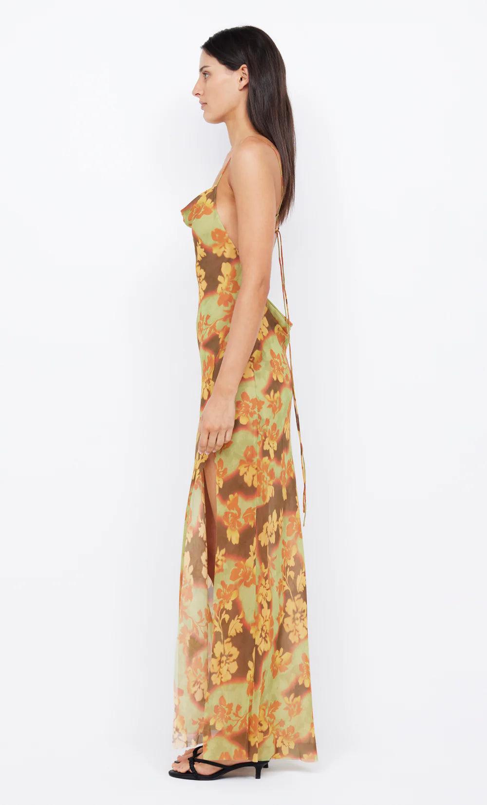DREW SPLIT MAXI DRESS - Women's Elegant Long Flowy Summer Dress with Side Slits | Perfect for Beach Vacations, Date Nights & Casual Outings