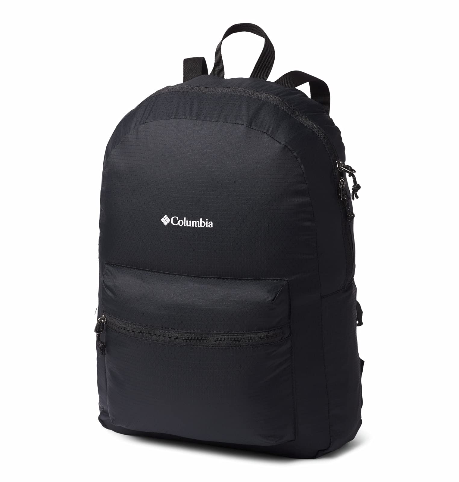 Columbia Men's Lightweight Packable 21L Backpack - Water-Resistant Hiking Daypack for Travel, Work & School | Durable Black Backpack for Commuting, Outdoor Adventures & Daily Use