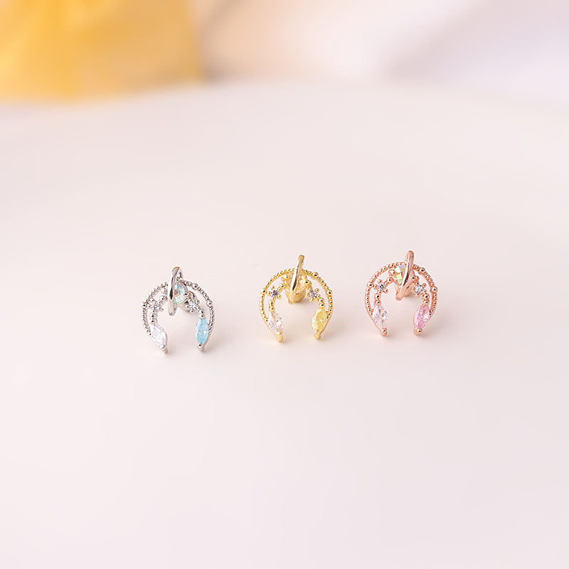 20G Cartilage Tiny Stud Earrings with Butterfly Flat Back - Hypoallergenic Stainless Steel Ear Jewelry for Women | Perfect for Daily Wear, Parties & Gifts