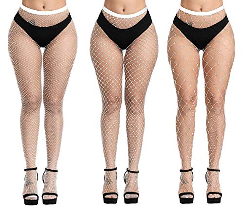 3 Pack White-(small+middle+big Hole)
