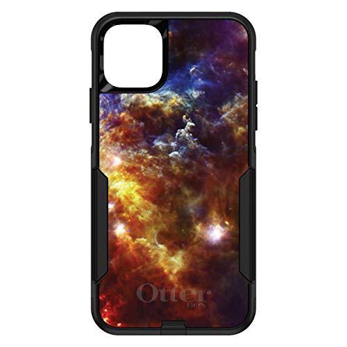 Red Yellow Blue Rosette Nebula On Black Case