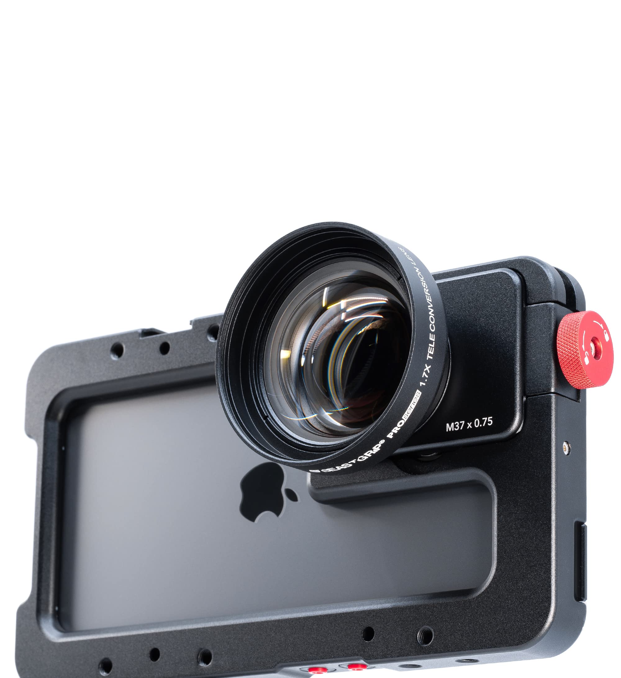 Beastgrip 1.7X Telephoto Lens Pro Series - Compatible with iPhone, Samsung Galaxy, Pixel, OnePlus & Android Phones - Perfect for Portrait Photography, Travel & Vlogging